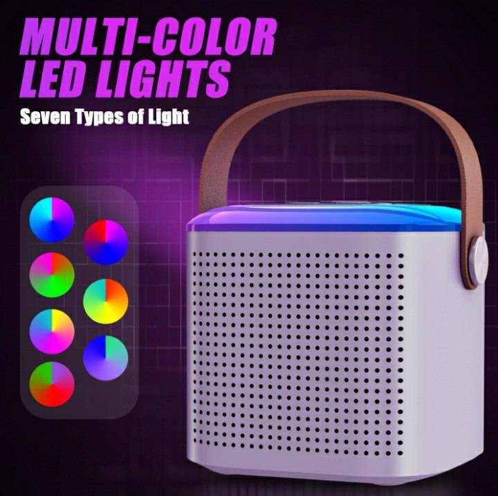 Mini karoke
Portable Wireless speaker
With Wireless mic