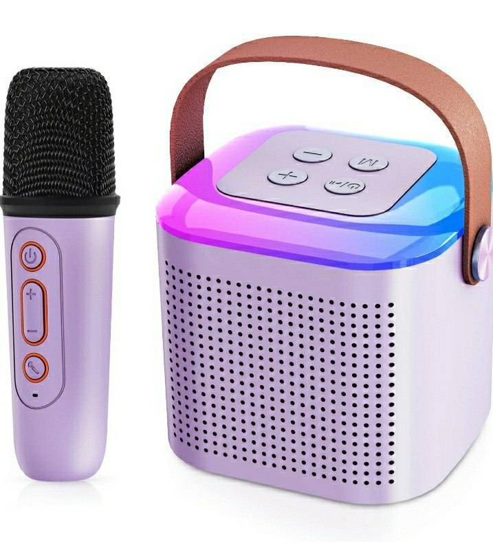 Mini karoke
Portable Wireless speaker
With Wireless mic
