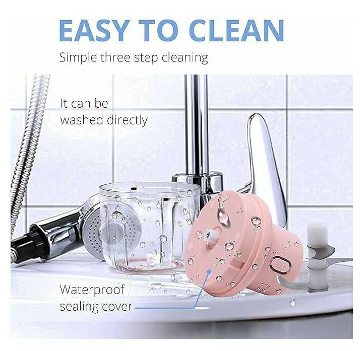 Electric 
Rechargeable 
Garlic mechine