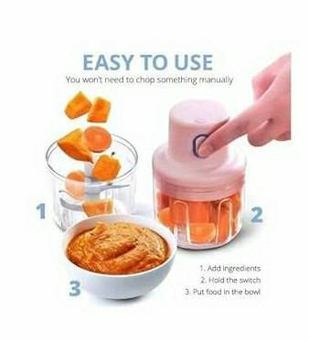 Electric 
Rechargeable 
Garlic mechine