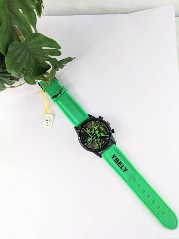 YBELY 
ALLOYWHEEL NON GYRO 
ANALOG WATCH