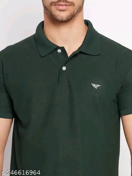 Men's Plain polo Tshirt