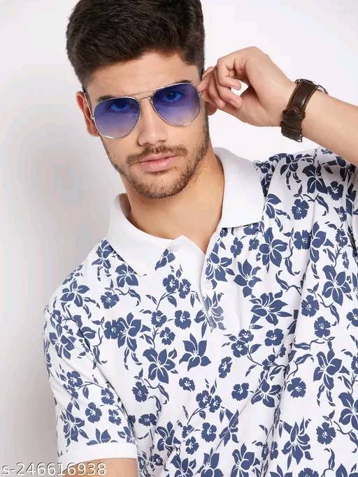 Printed Polo Tshirt