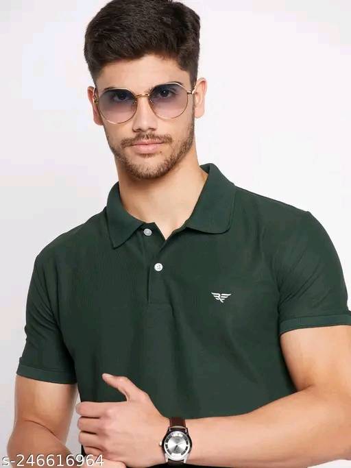Men's Plain polo Tshirt