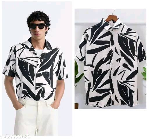 Men's Half Sleeve relaxed Fit Shirt