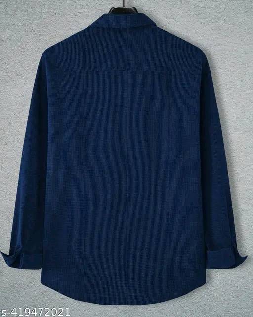 Men's Luxury mandarin collar shirt