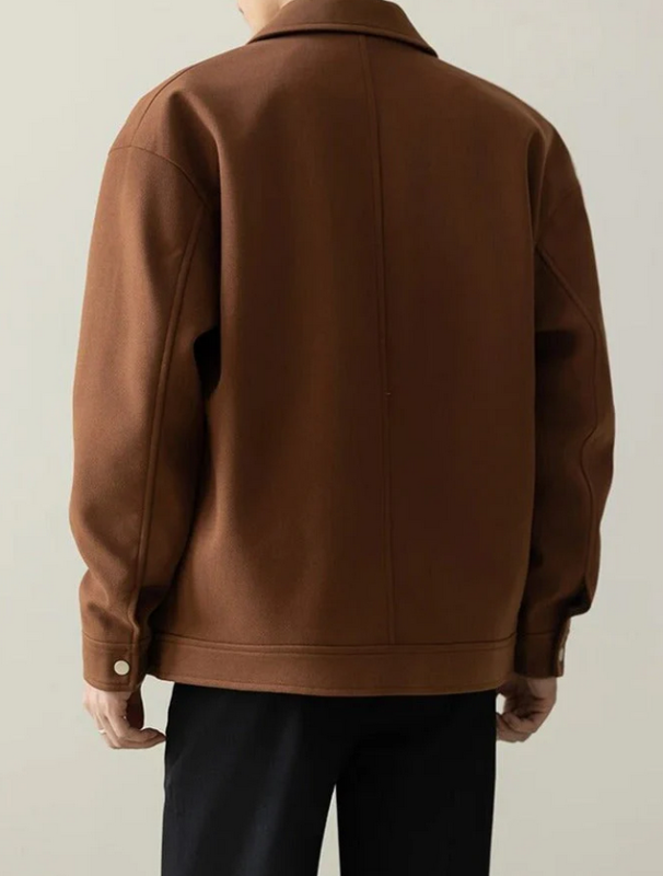 Contrast Stretch Minimal Jacket