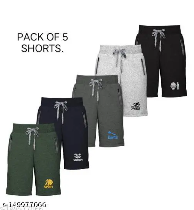 Pack of 5 Premium Shorts