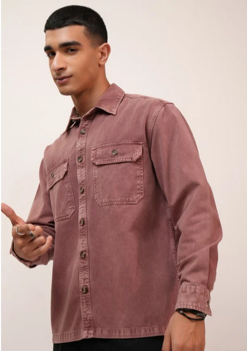 Premium Mens's Shacket M112
