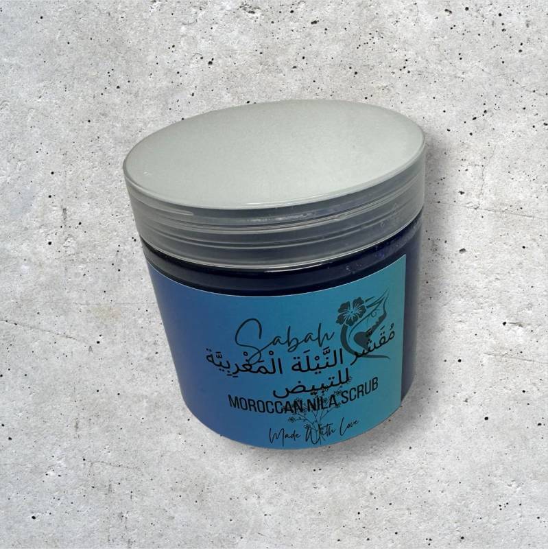 مقشر النيلة المغربية للتبييض Moroccan Nila Scrub