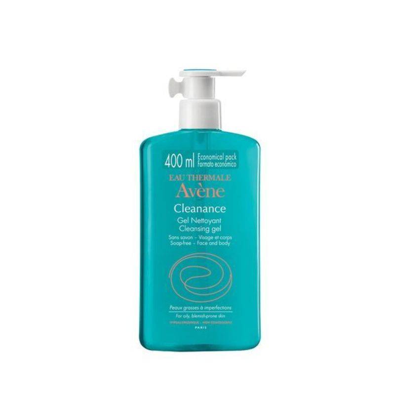 Cleanance Gel Nettoyant Sans Savon Visage Purifiant Matifiant Corps 400 Ml