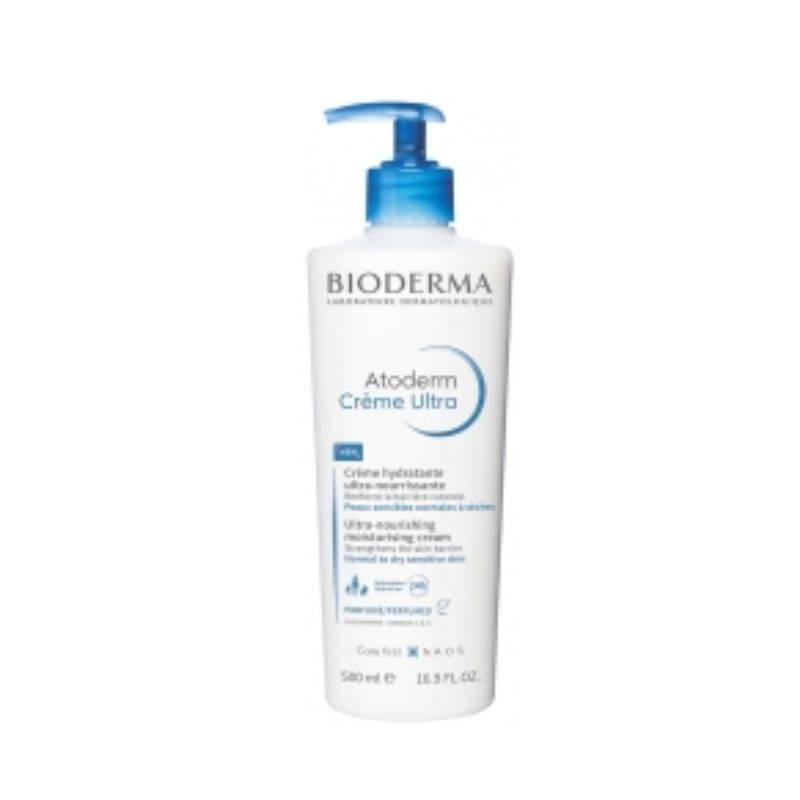 Atoderm Crème Ultra Crème Hydratante Ultra-Nourrissante Parfumée 500 ml