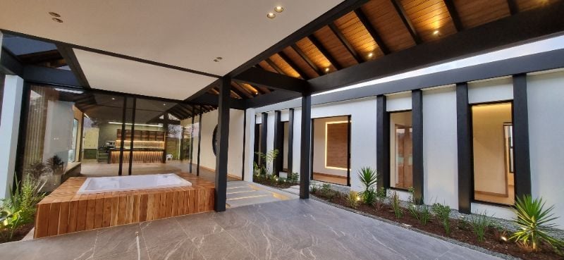 Casa para estrenar de un sólo nivel en parcelación Premium