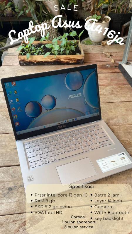 Laptop Asus A416JA