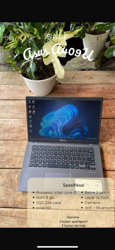 Laptop Asus A409U (SOLD)