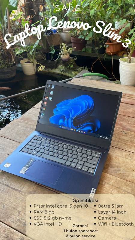 Laptop Lenovo Slim 3(SOLD)