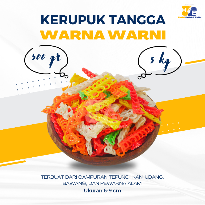 Kerupuk Warna Tangga