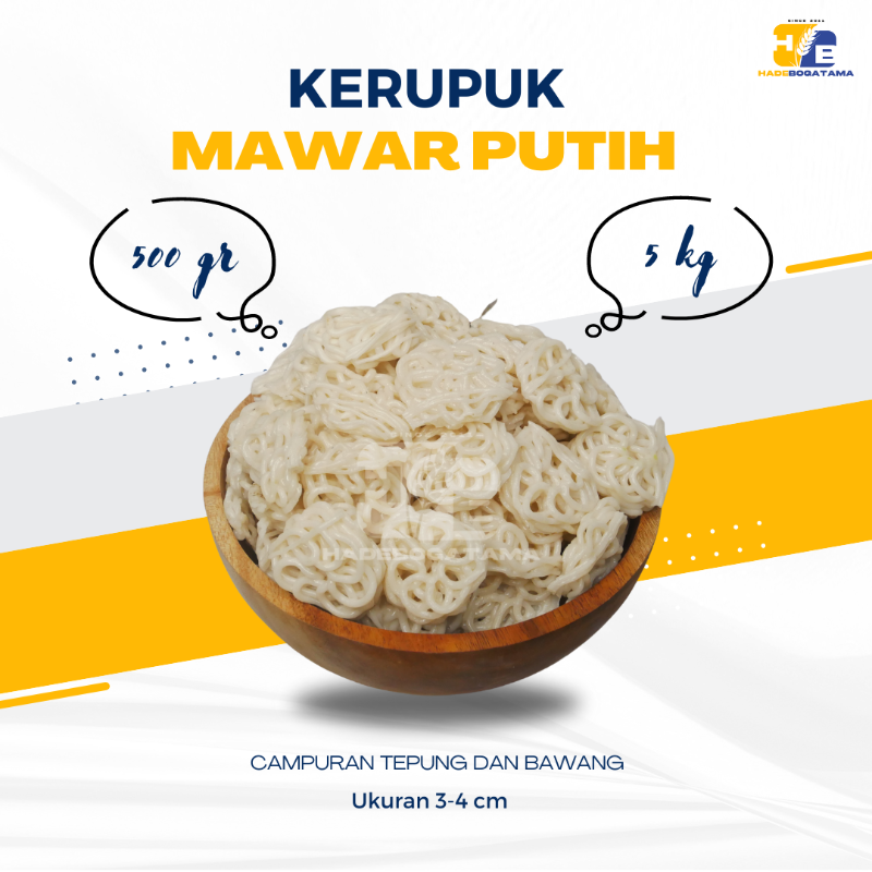 Kerupuk Mawar Putih