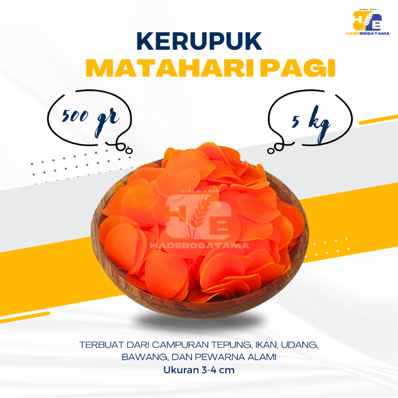 kerupuk oren hade