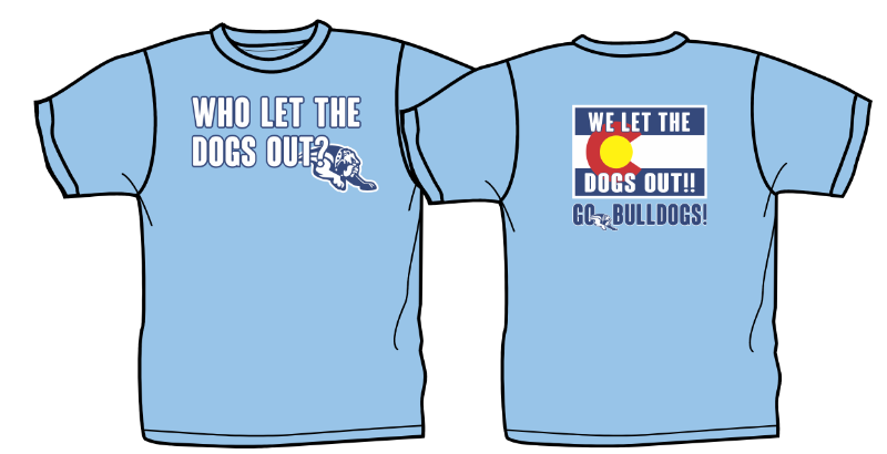 We Let the Dogs Out Mens/Unisex T-Shirt-6210