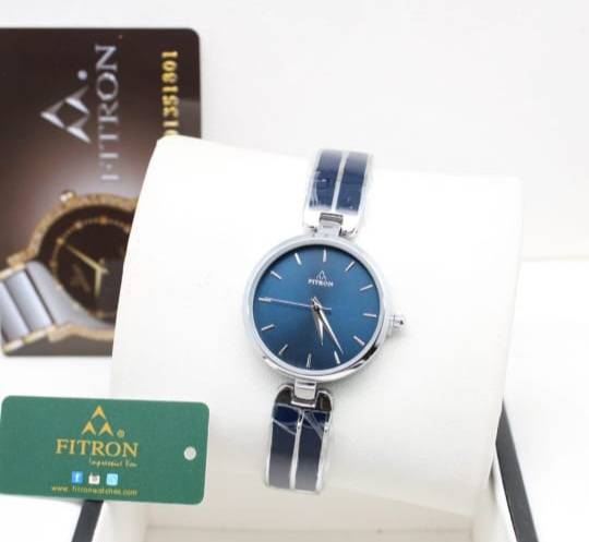 Fitron Round shape Watch For Ladies