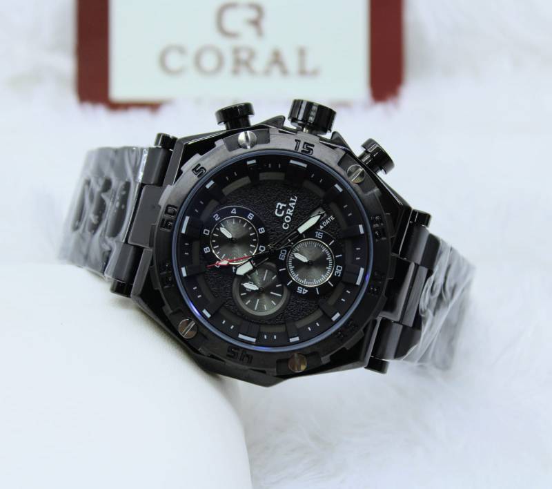 Gents Stylish Water Resistant Chronograph Watch