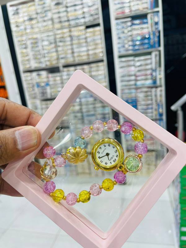 Girls Stylish Bracelet Hanging Watch
