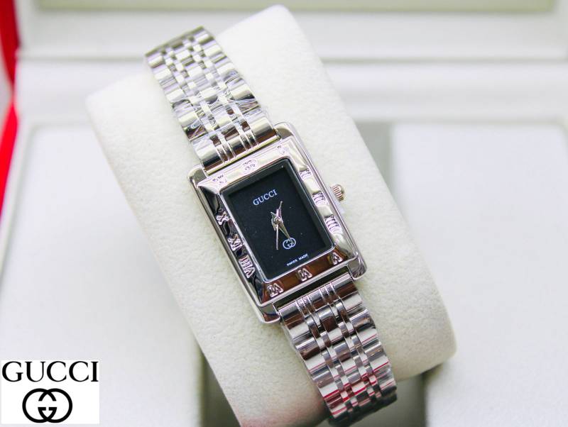 Women Premium GUCCI Rectangle Dial Watch