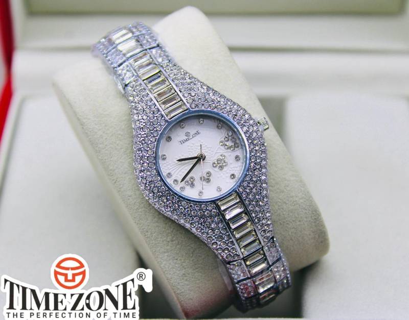 Women Premium Diamond Crystal Bracelet Watch