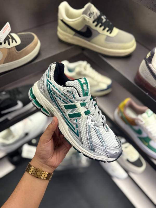 NEW BALANCE 1906 R WHITE SILVER GREEN