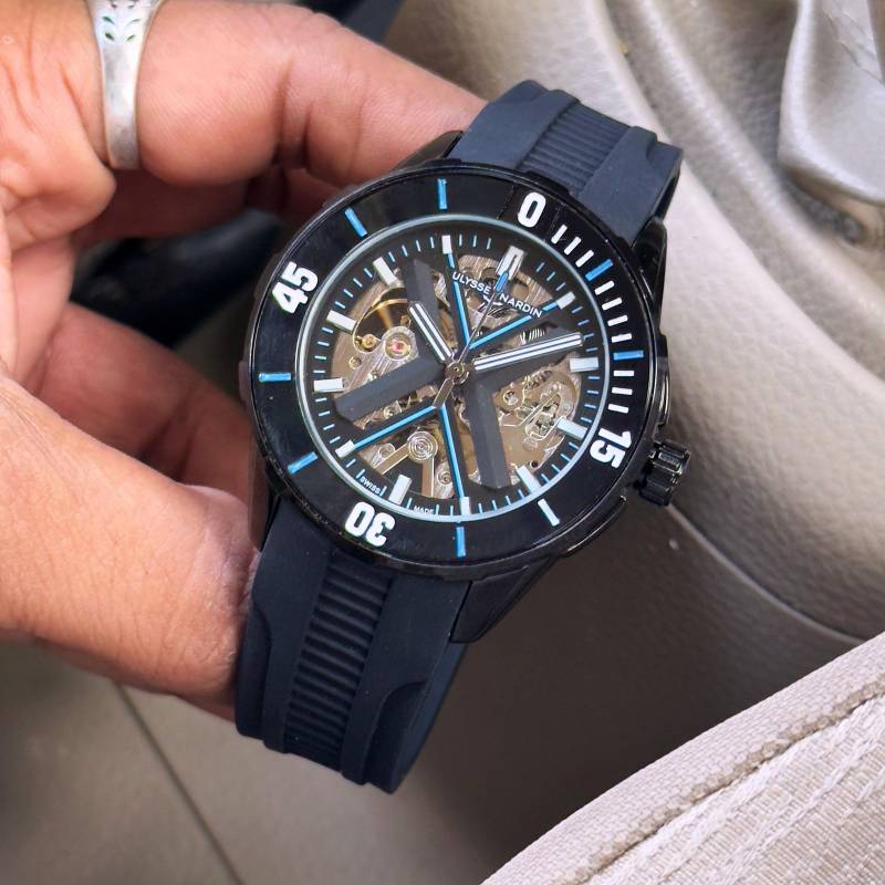 ULYSSE NARDIN Exclusively Solid & Handsome Design Now Available & Ready to ship same day