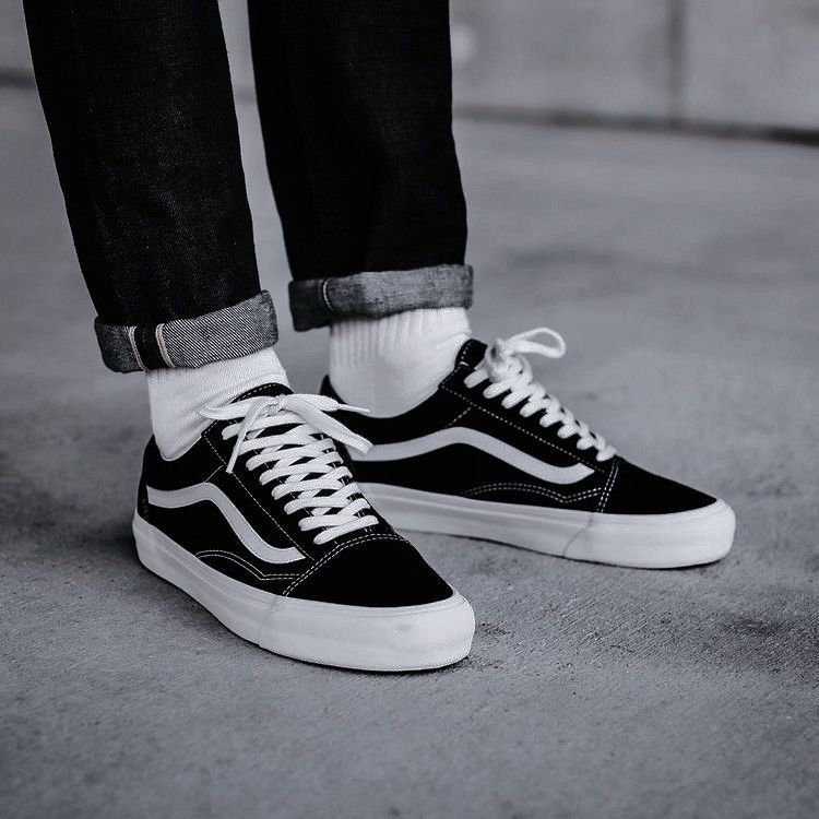 VANS OLD SKOOL KNU black white