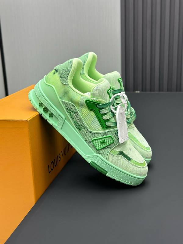 LOUIS VUITTON VIRGIL ABLOH GREEN TRAINER 2025