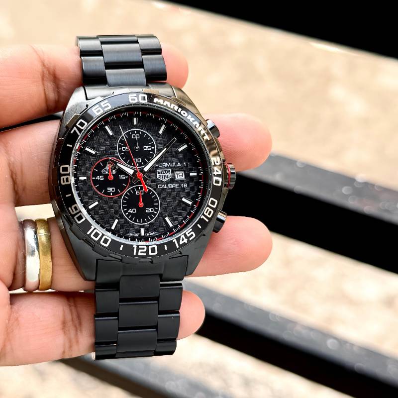 Introducing the TAG Heuer Formula

1 Mario Kart Chronograph, a timepiece that effortlessly blends style and precision for any Occasion