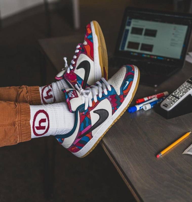 Nikee Sb Dunk Low Parra Multi