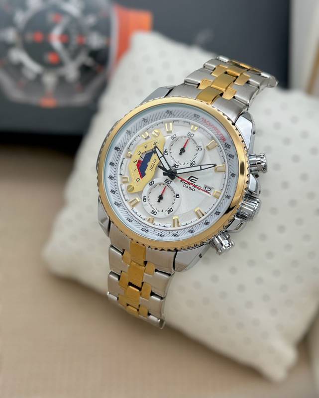The Powerful Japanese Technology, silver Casio Edifice 558 Series, With - Date Feature fulfil needs for every occasion.