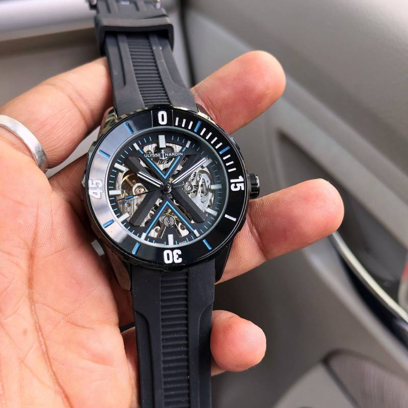 ULYSSE NARDIN Exclusively Solid & Handsome Design Now Available & Ready to ship same day
