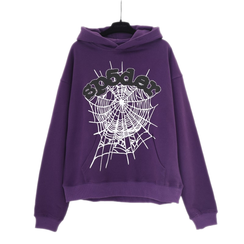 Spider "Websuit" Hoodie Purple