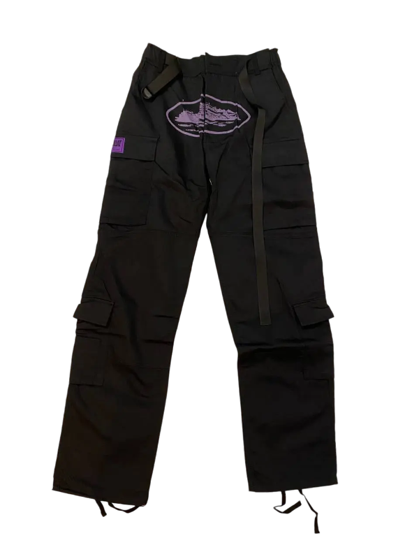 Corteiz Alcatraz Cargos Purple