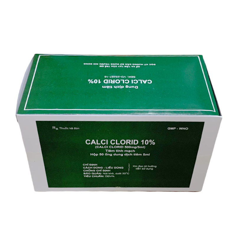 Calici Clorid (calcium chloride) 500mg/5ml