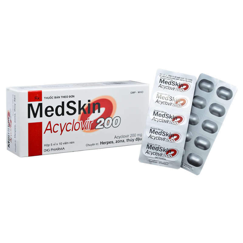 Medskin Acyclovir 200mg