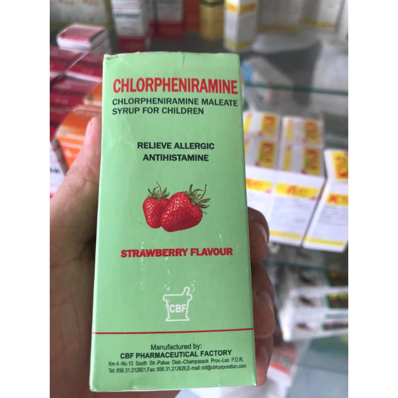 Chlorpheniramine syrup 60ml