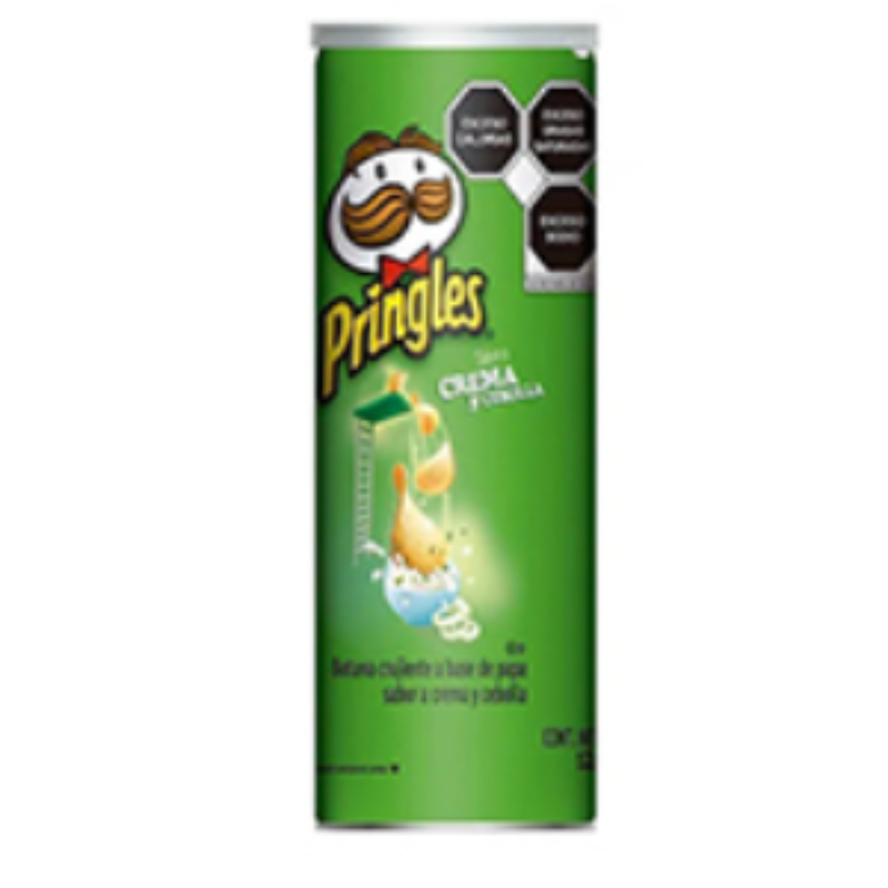 Papas Fritas Crema y Cebolla. PRINGLES