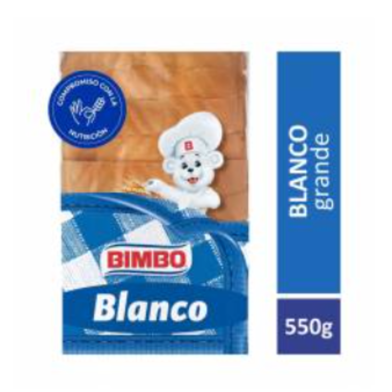 Pan de Mesa Blanco BIMBO CHICO