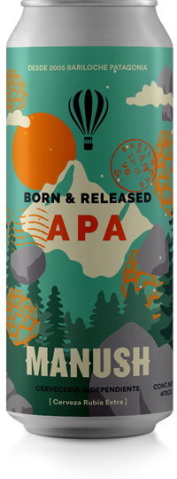 Cerveza Artesanal APA MANUSH