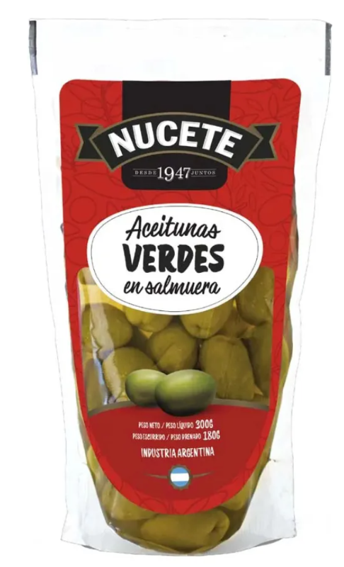 Aceitunas VERDES NUCETE