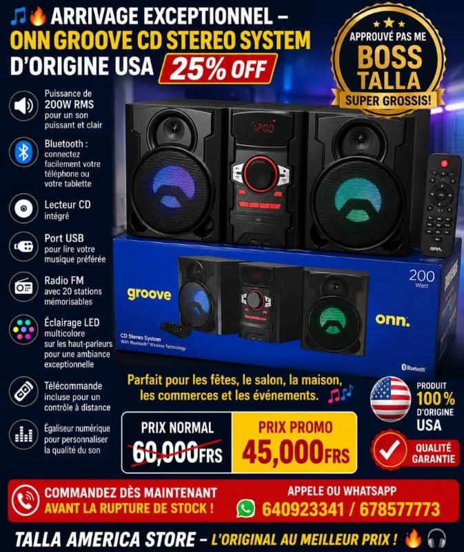 ONN GROOVER 200W