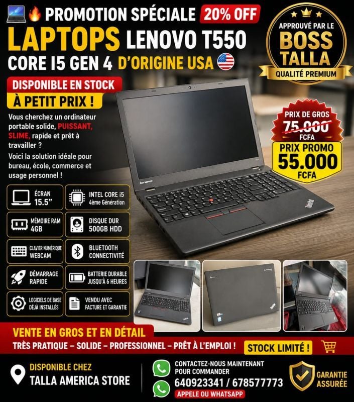 lenovo T550