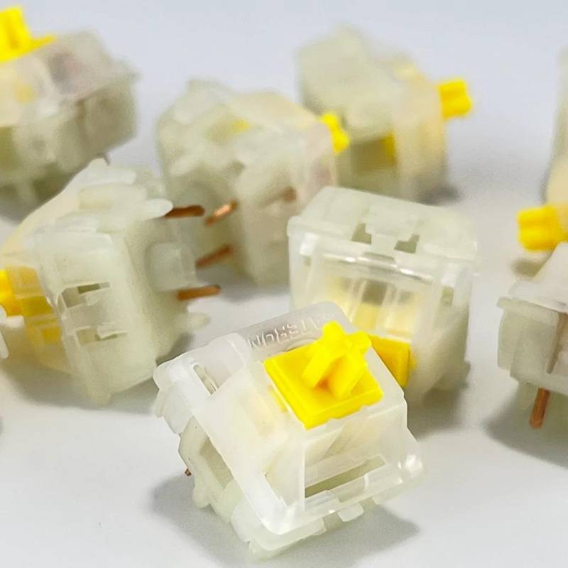 Gateron Cap V2 Switch (Golden Yellow)