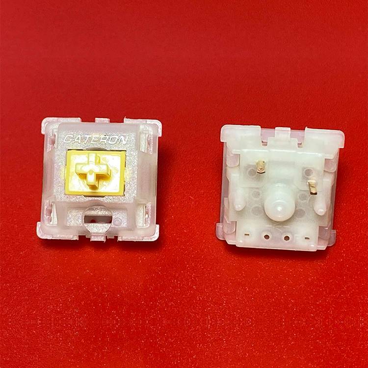 Gateron Cap V2 Switch (Golden Yellow)